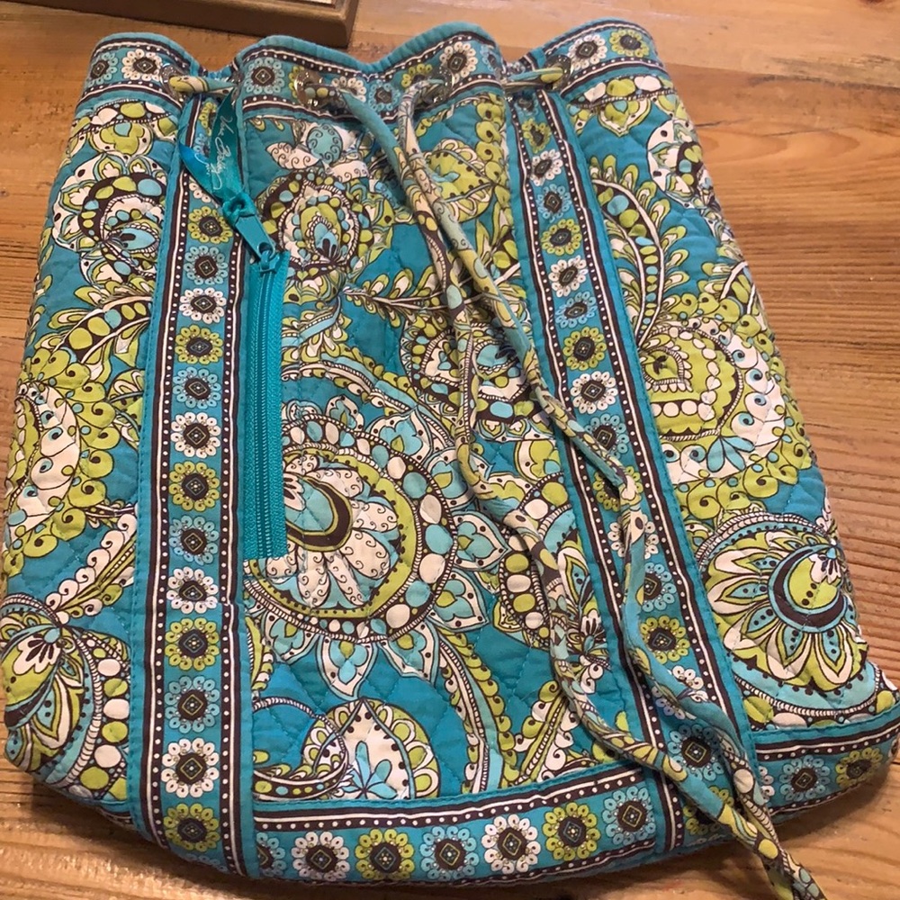 Blue and green Vera Bradley back back